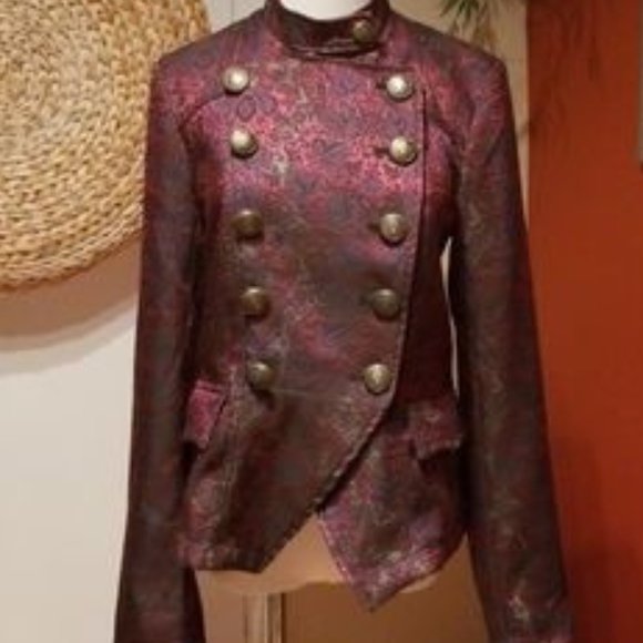 Free People Audrey Officer Blazer - Picture 2 of 3